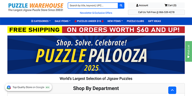 Puzzle Warehouse